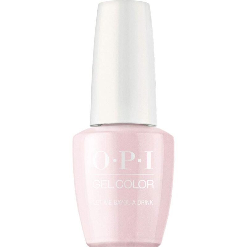 OPI GelColor, Let Me Bayou a Drink, Pink Gel Nail Polish, New Orleans Collection, 0.5 fl oz