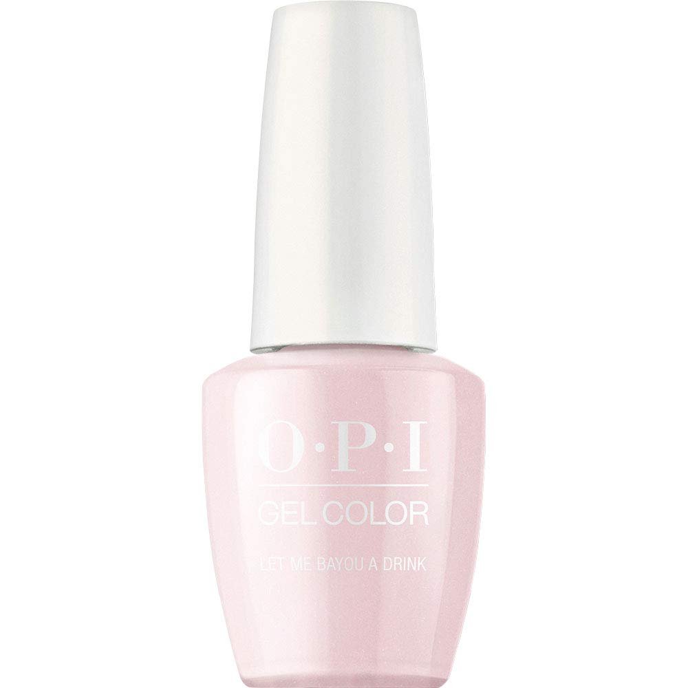 OPI GelColor, Let Me Bayou a Drink, Pink Gel Nail Polish, New Orleans Collection, 0.5 fl oz