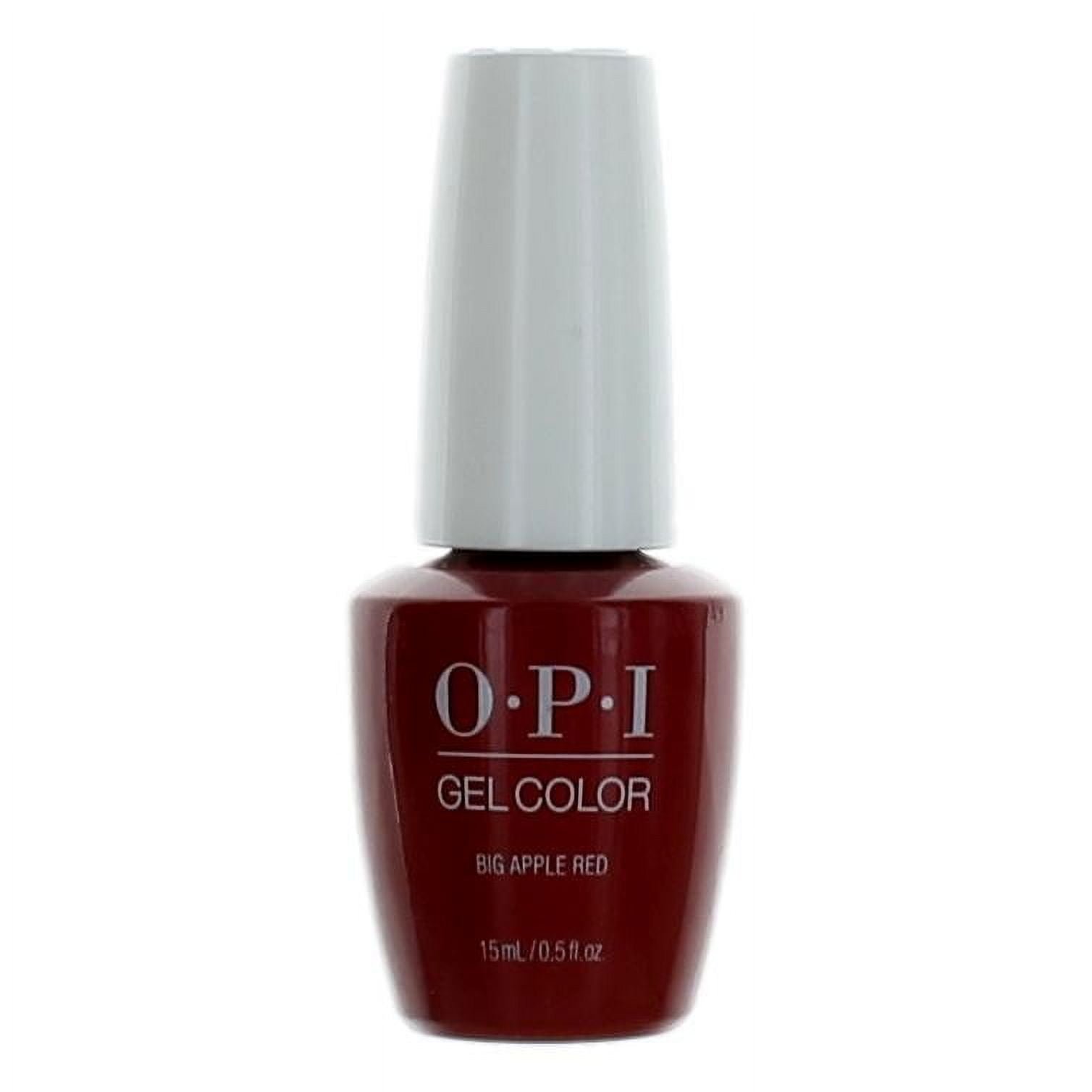 OPI GelColor Gel Nail Polish, Big Apple Red, 0.25 Fl Oz - Image 6