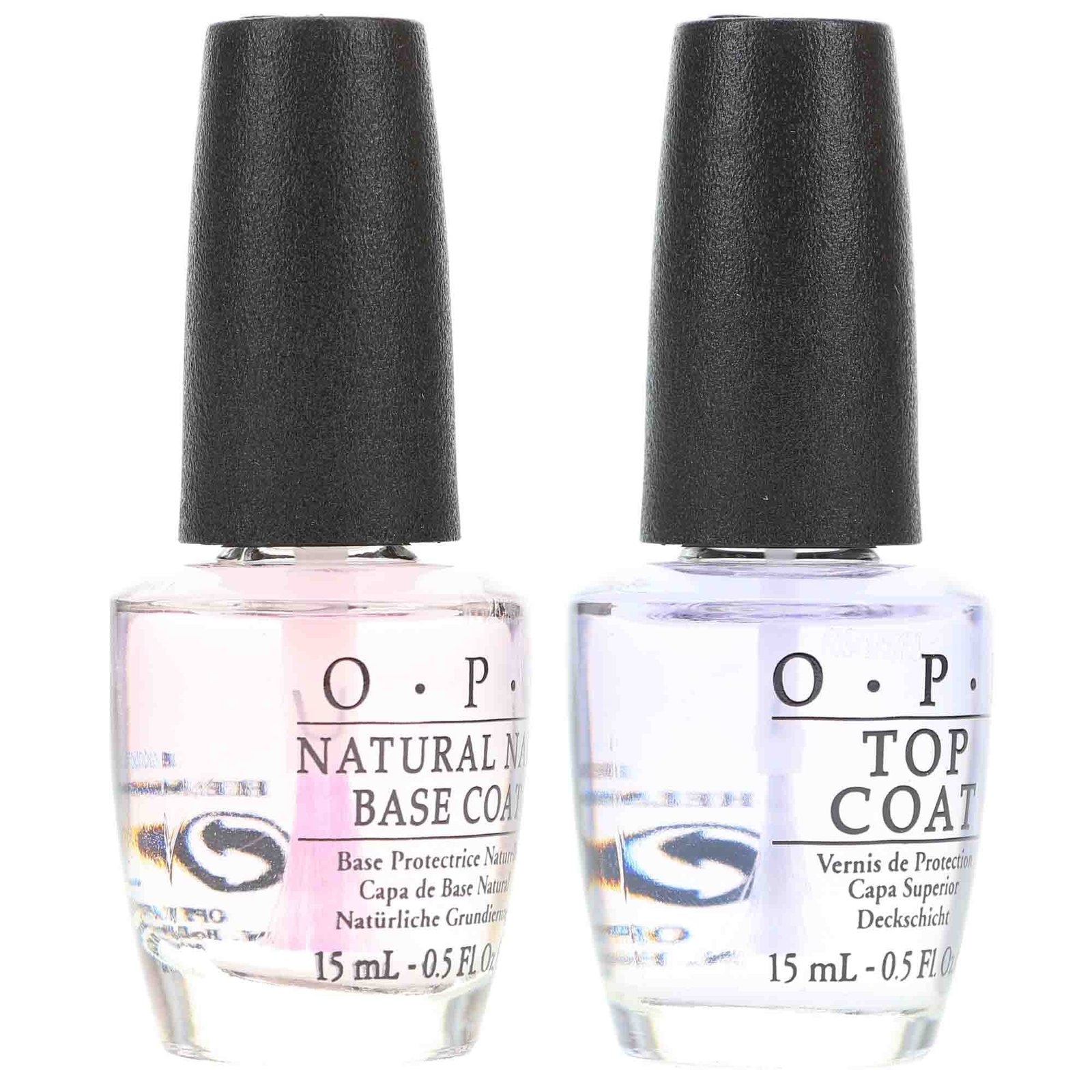 OPI Top Coat 0.5 oz & Natural Nail Base Coat 0.5 oz Combo Pack - Image 3