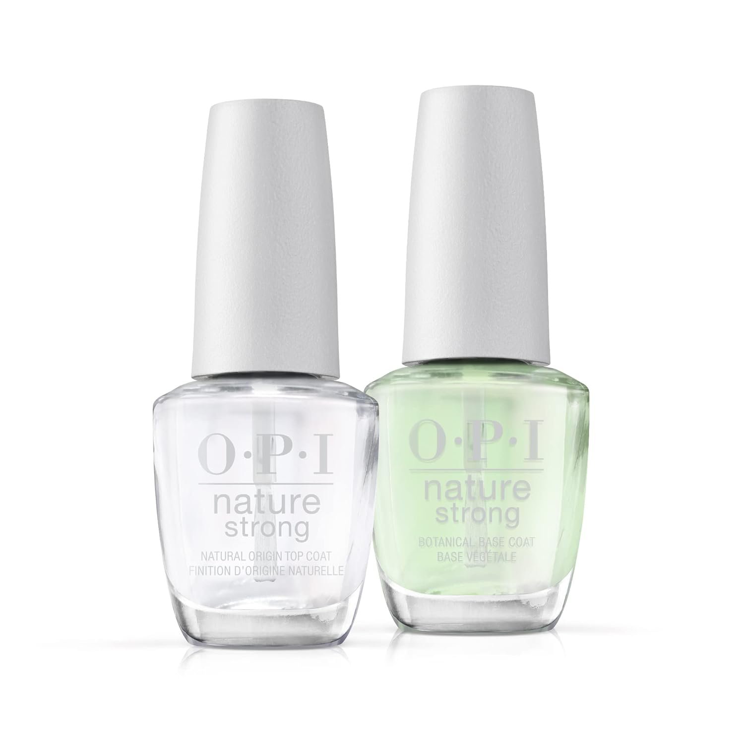 Bundle of OPI Nature Strong Vegan Nail Polish, Natural Origin, Cruelty-Free Nail Lacquer, 0.5 fl oz. + OPI Nature Strong Vegan Nail Polish, Natural Origin, Cruelty-Free Nail Lacquer, 0.5 fl oz.