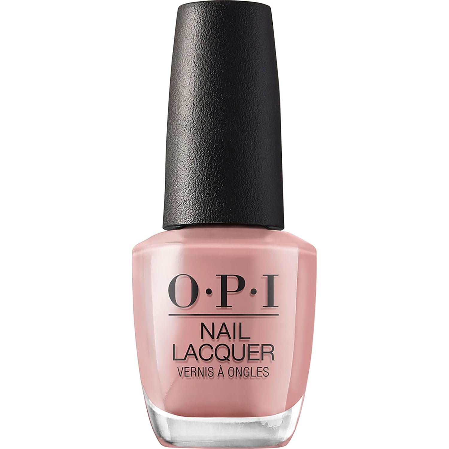 OPI Nail Lacquer Nail Polish | Opaque Dark Nude Cr??me Chip Resistant Nail Polish | Fast Drying, Streak Free