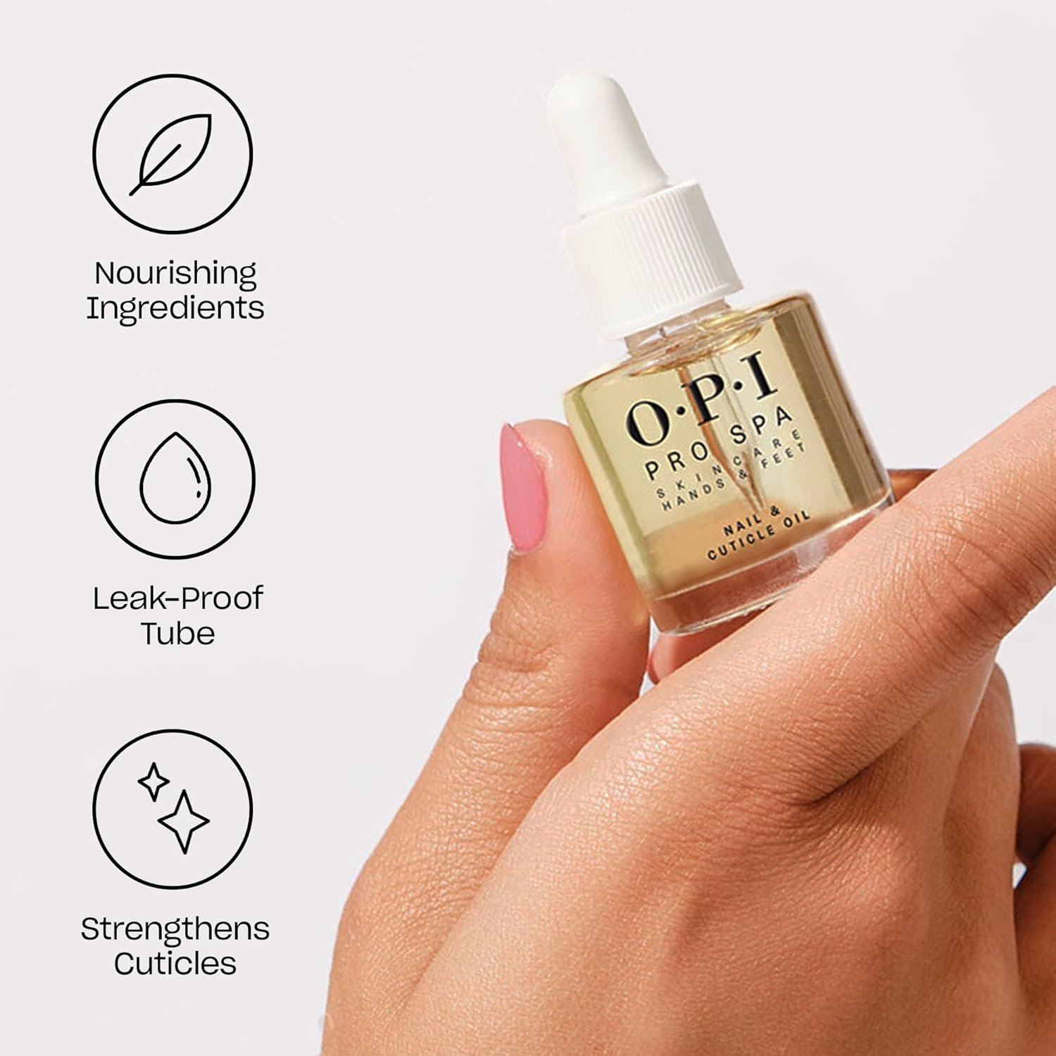 OPI ProSpa Nail and Cuticle Oil | Cuticle Oil Bottle for Nails & Dry Hands | Strengthens Cuticles for Nail Growth - Image 2