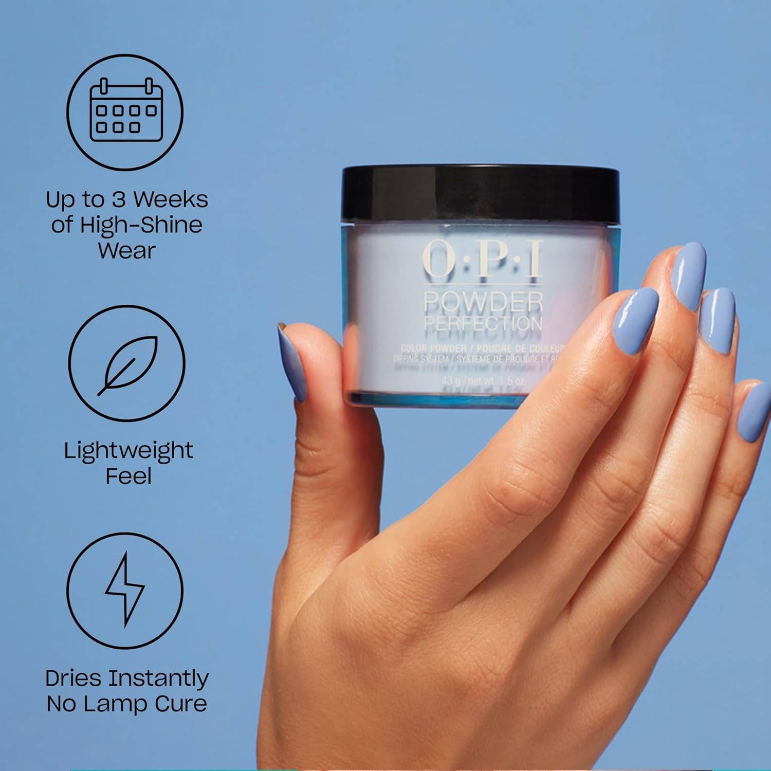 OPI Powder Perfection Step 2 Activator | Nail Dipping Powder Activator | Cures Base Coat, Preps Top Coat - Image 2