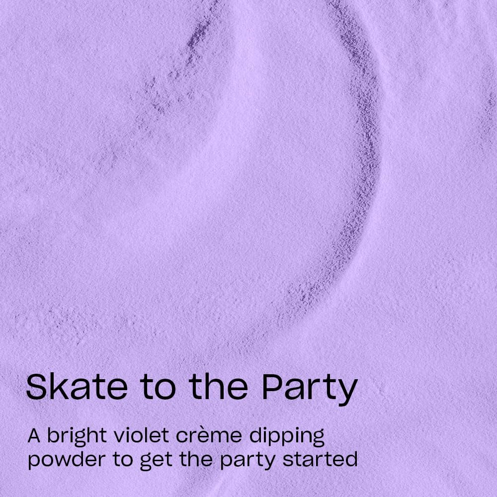 OPI Powder Perfection Skate to the Party | Opaque Purple Purple Nail Dipping Powder | Summer Make the Rules Collection - Image 3