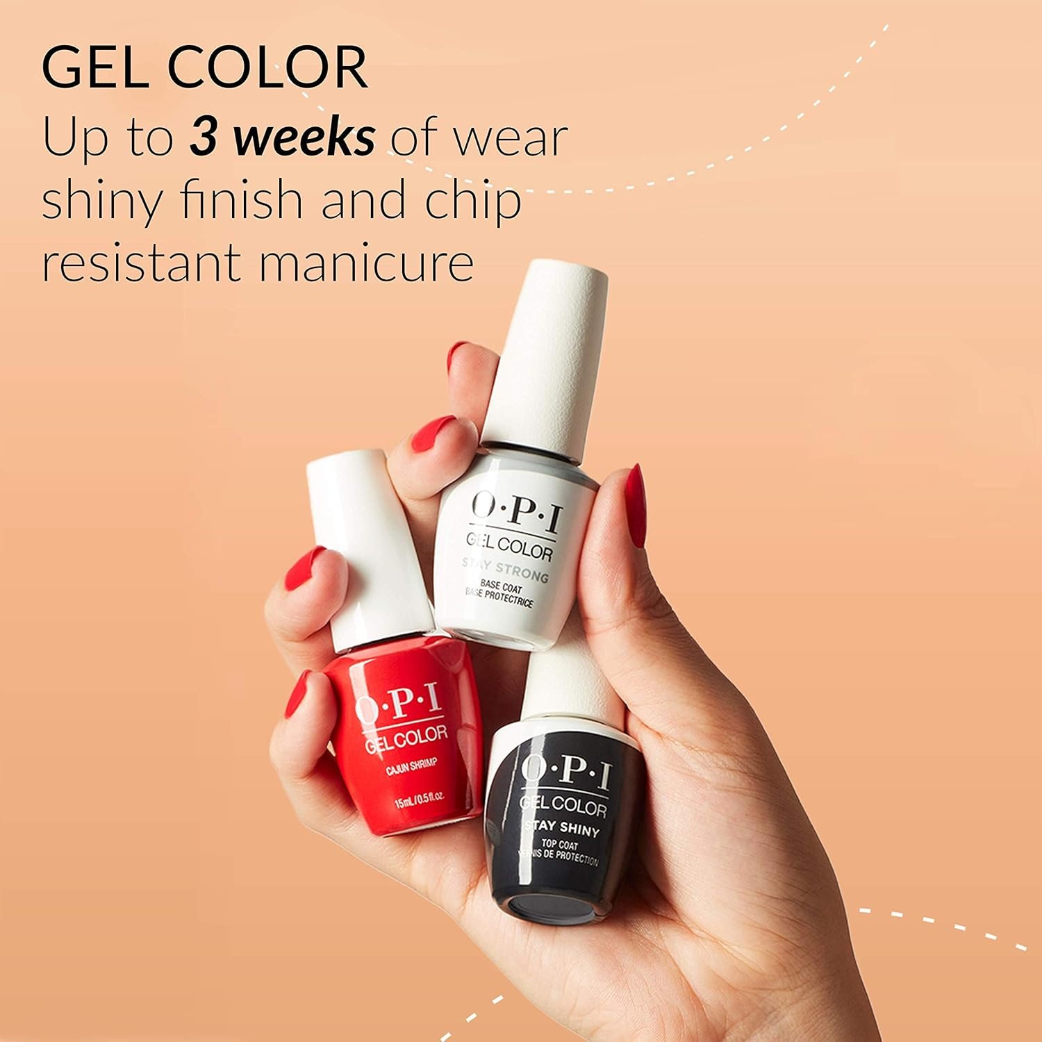OPI GelColor, Let Me Bayou a Drink, Pink Gel Nail Polish, New Orleans Collection, 0.5 fl oz - Image 4
