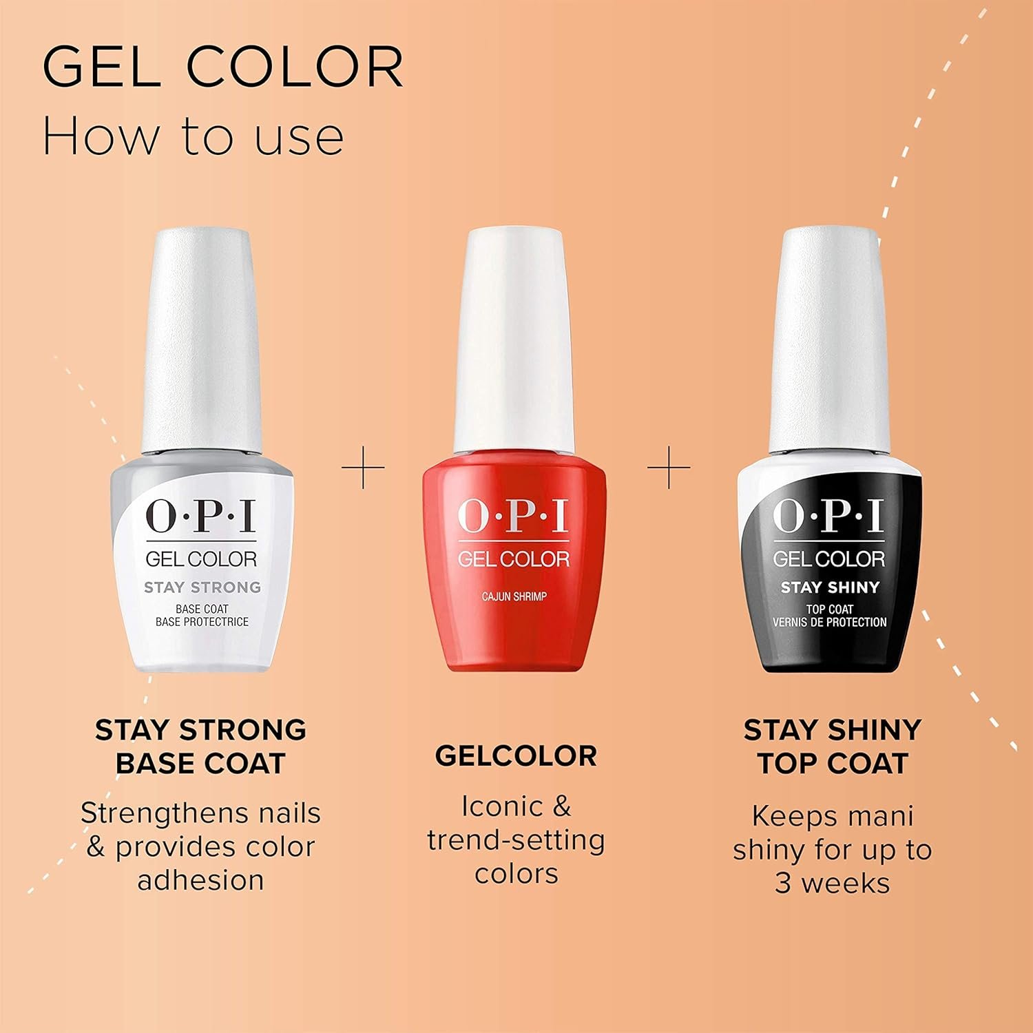 OPI GelColor, Let Me Bayou a Drink, Pink Gel Nail Polish, New Orleans Collection, 0.5 fl oz - Image 5