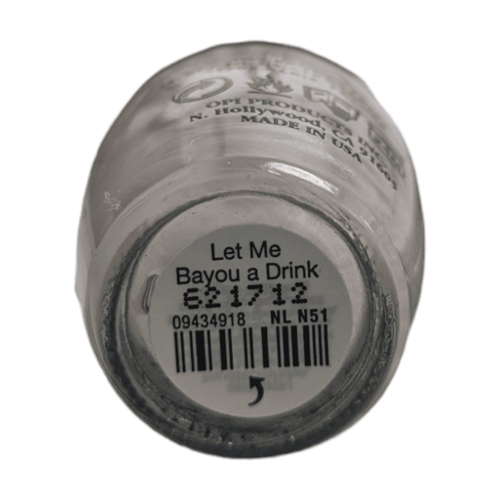 OPI Nail Lacquer, Let My Bayou A Drink(N51), Nail Polish, 15ml/0.5 fl oz - Image 4