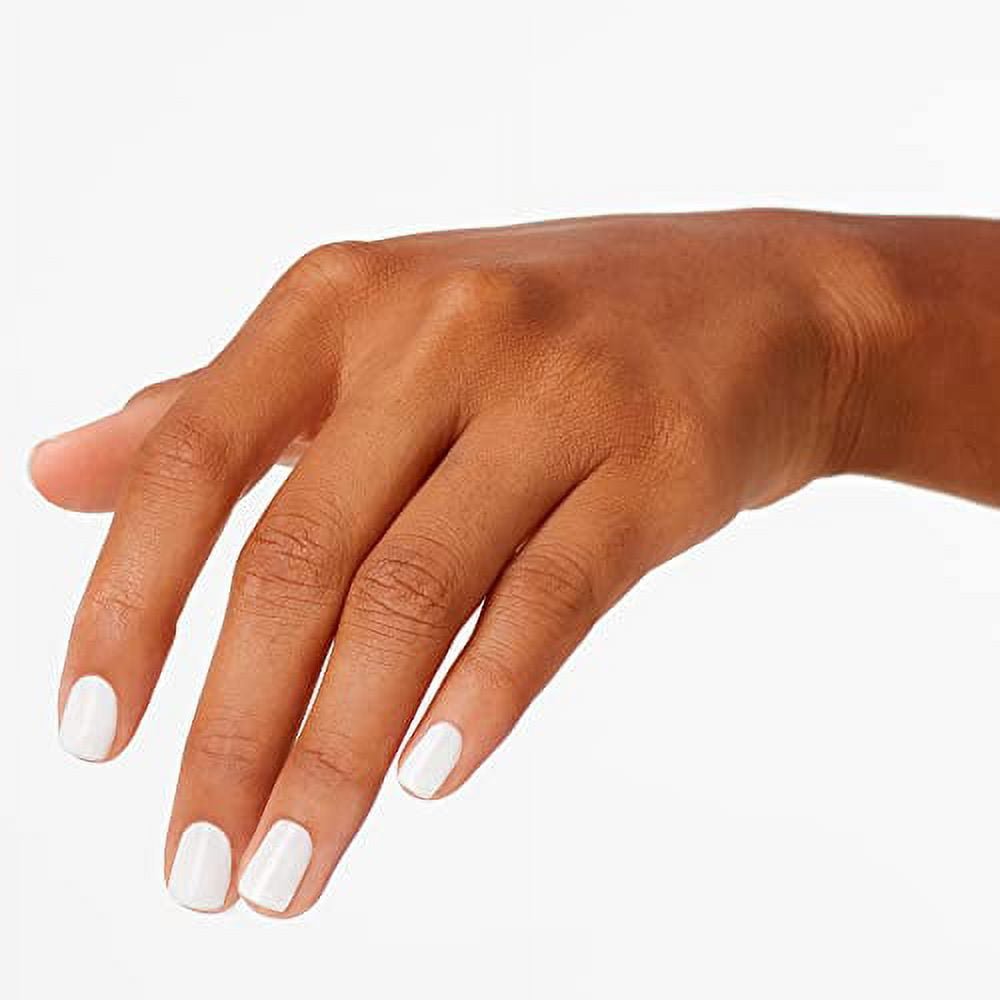 OPI GelColor, Funny Bunny, White Gel Nail Polish, 0.5 fl oz - Image 3