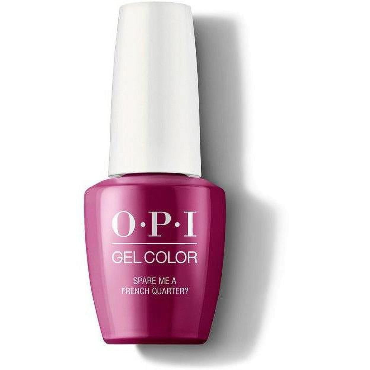 Gel Color Gel Nail Polish, Spare Me A French Quarter?(N55), Nail Polish, 15ml/0.5 fl oz