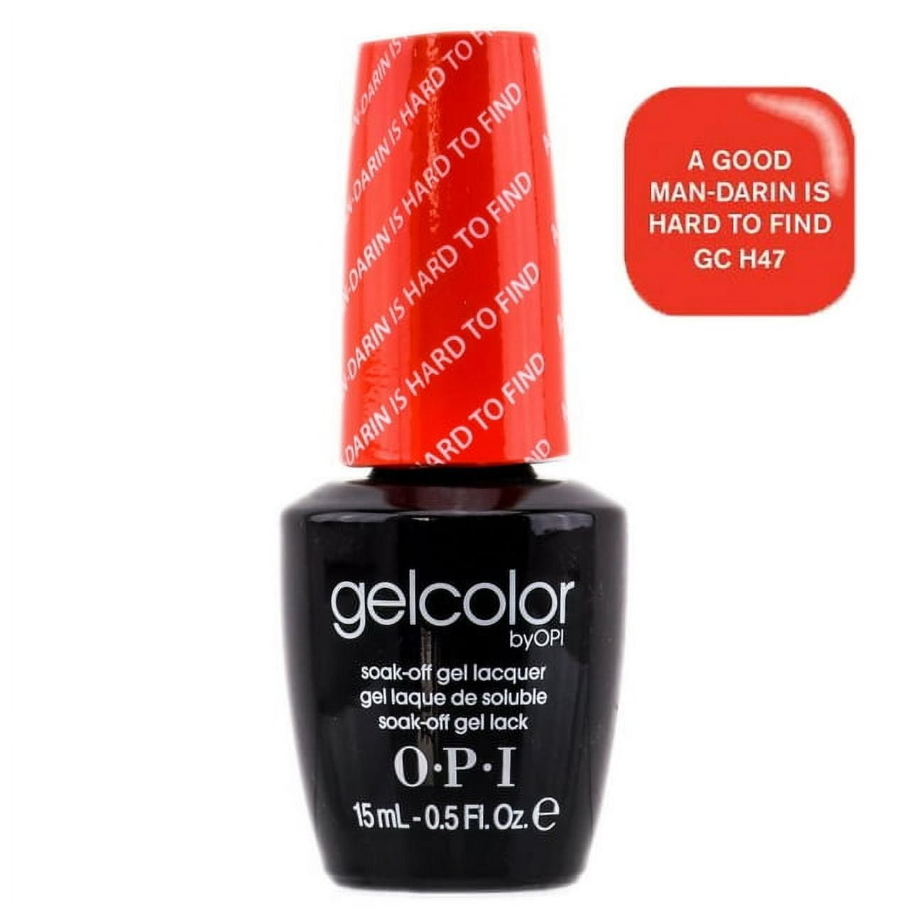 GelColor Gel Nail Polish, A Good Man-Darin is Hard to Find(H47), Nail Polish, 15ml/0.5 fl oz