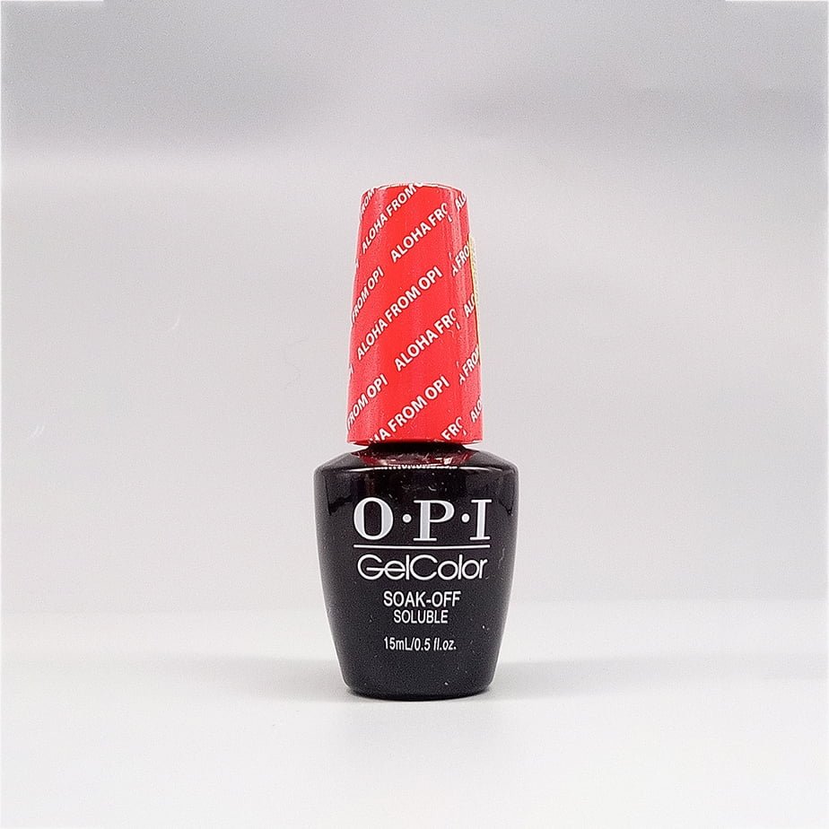 GelColor Gel Nail Polish, Aloha From OPI(H70), Nail Polish, 15ml/0.5 fl oz