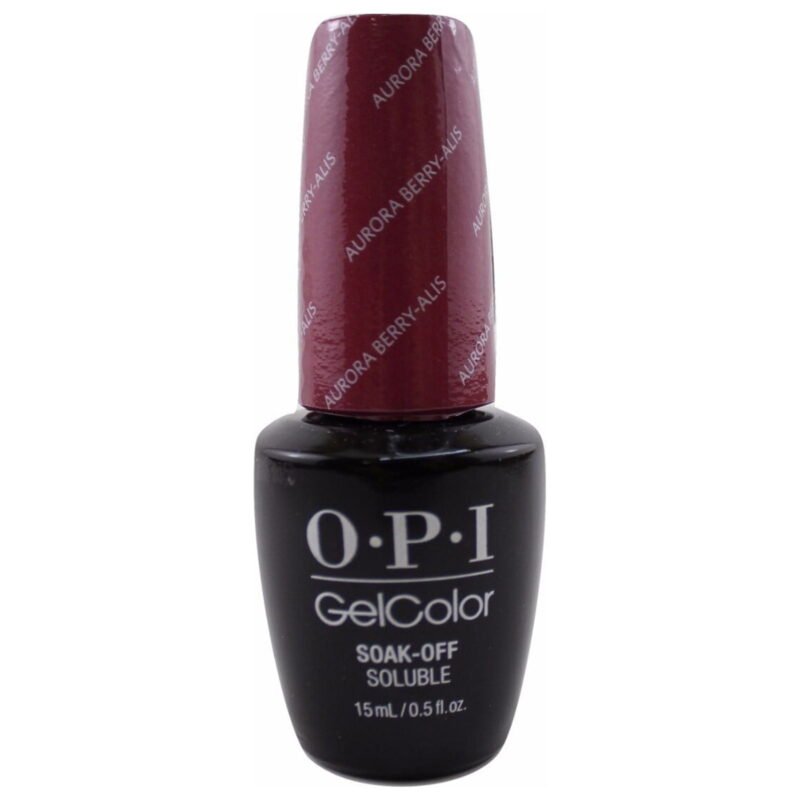 GelColor Gel Nail Polish, Aurora Berry-alis(I64), Nail Polish, 15ml/0.5 fl oz