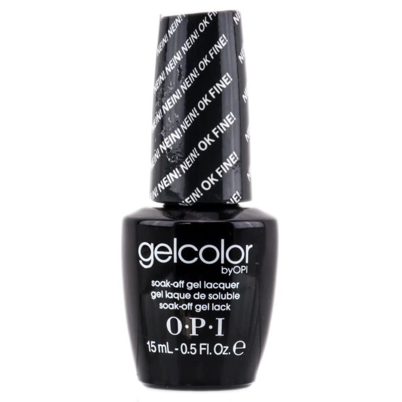 GelColor Gel Nail Polish, Nein! Nein! Nein! OK FINE!(G21), Nail Polish, 15ml/0.5 fl oz