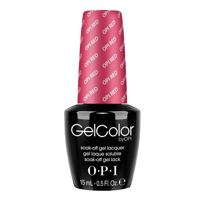 GelColor Gel Nail Polish, OPI Red(L72), Nail Polish, 15ml/0.5 fl oz