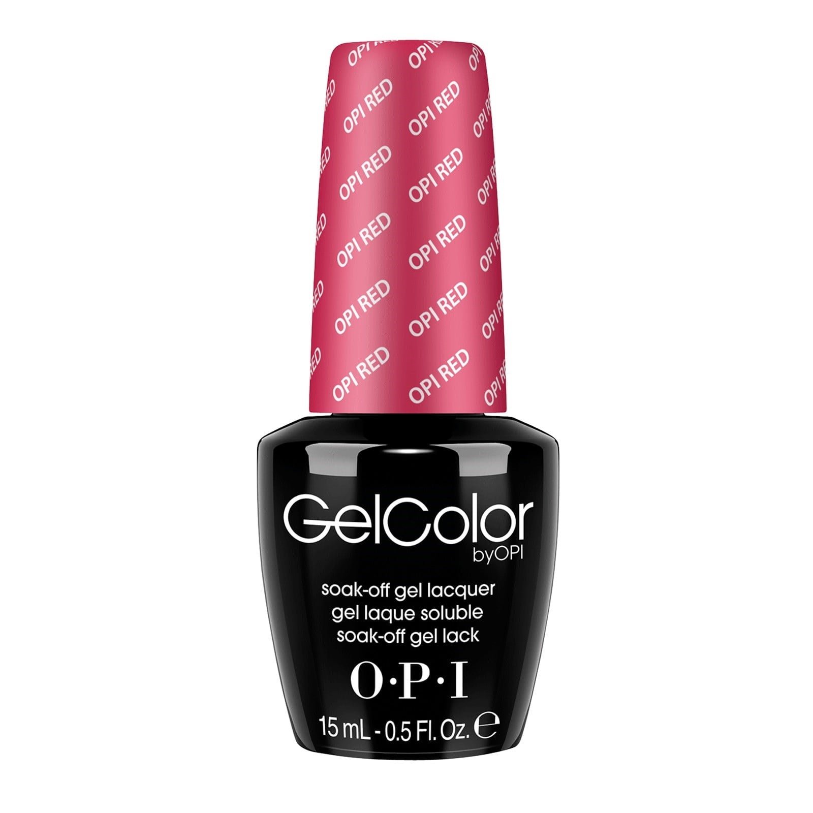 GelColor Gel Nail Polish, OPI Red(L72), Nail Polish, 15ml/0.5 fl oz
