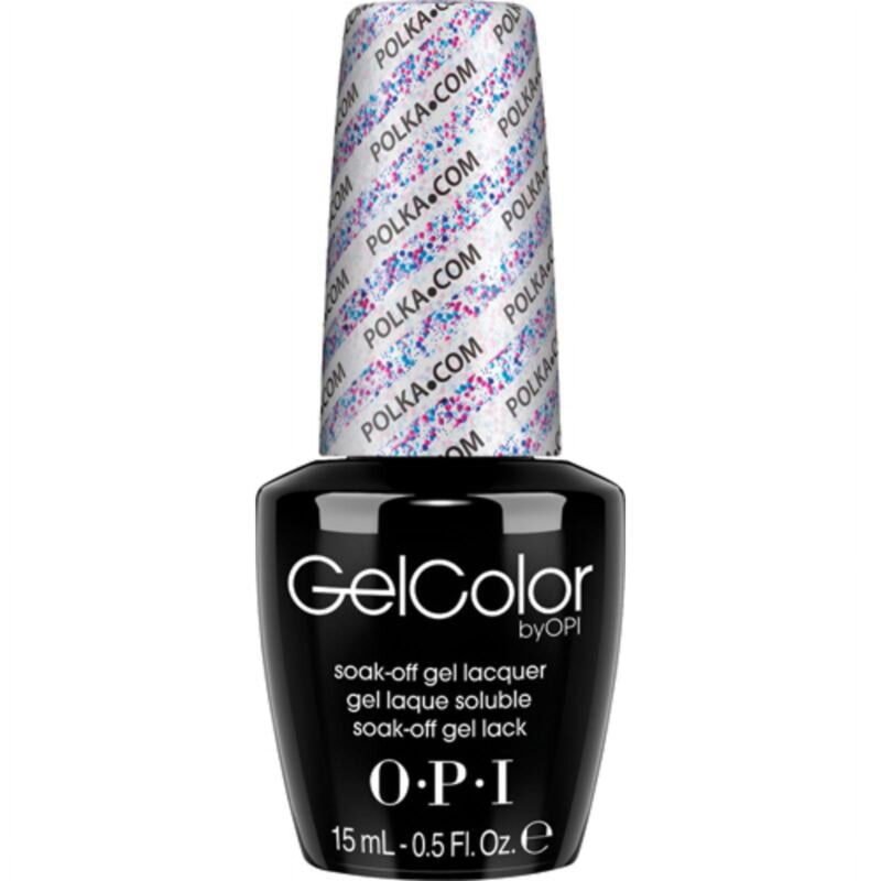 GelColor Gel Nail Polish, Polka.com(E71), Nail Polish, 15ml/0.5 fl oz