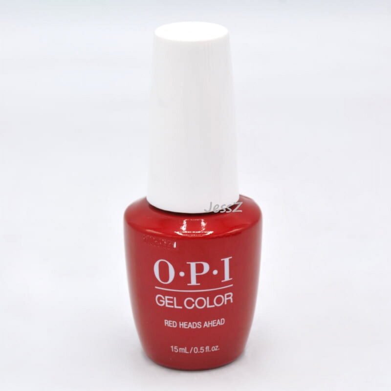 GelColor Gel Nail Polish, Red Heads Ahead, 0.5 Fl Oz