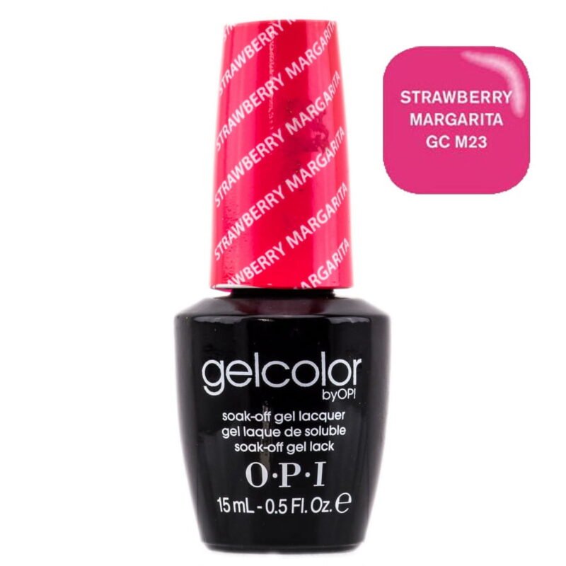 GelColor Gel Nail Polish, Strawberry Margarita(M23), Nail Polish, 15ml/0.5 fl oz