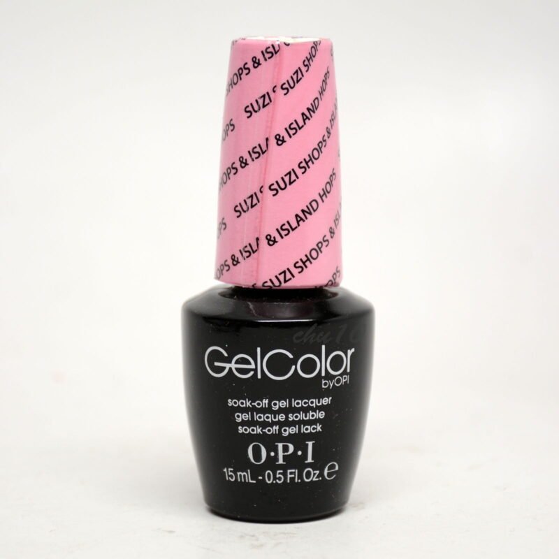 GelColor Gel Nail Polish, Suzi Shops & Island Hops(H71), Nail Polish, 15ml/0.5 fl oz