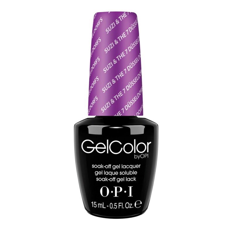GelColor Gel Nail Polish, Suzi & The 7 Dusseldorfs (G23), Nail Polish, 15ml/0.5 fl oz