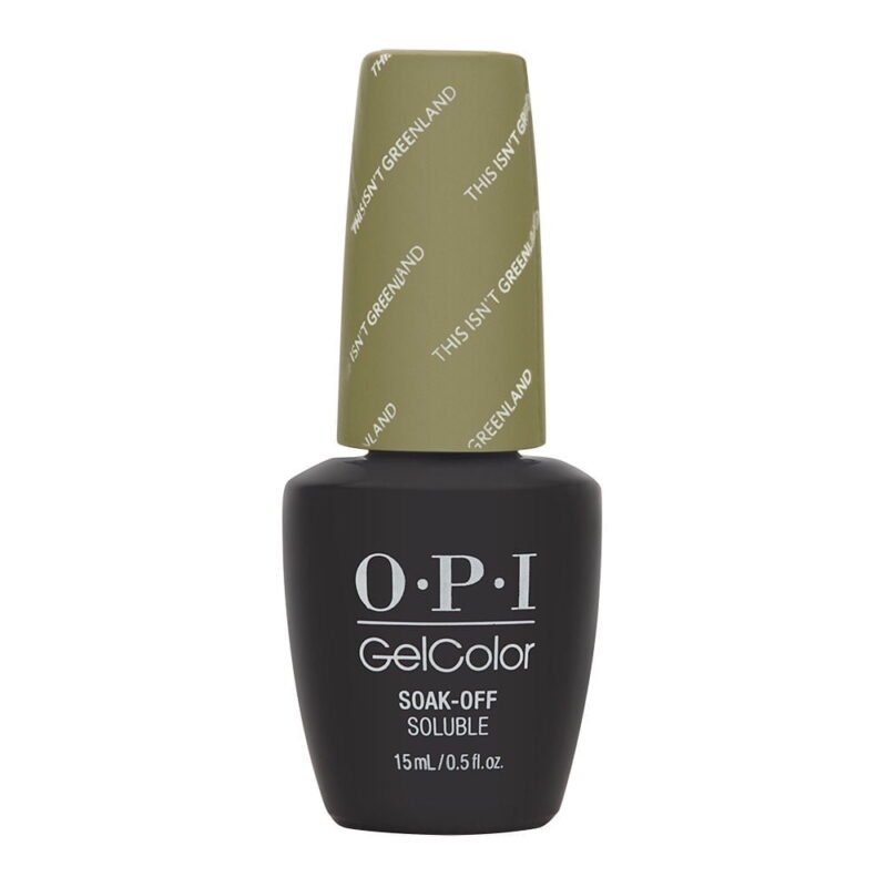 GelColor Gel Nail Polish, This Isn't Greenland(I58), Nail Polish, 15ml/0.5 fl oz