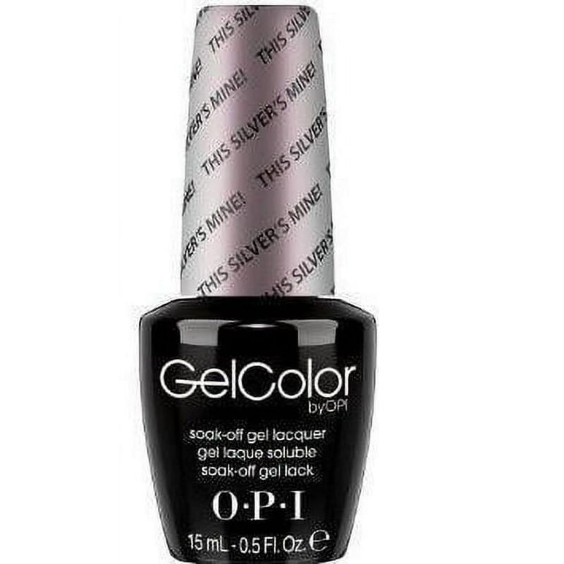 GelColor Gel Nail Polish, This Silver's Mine(T67), Nail Polish, 15ml/0.5 fl oz