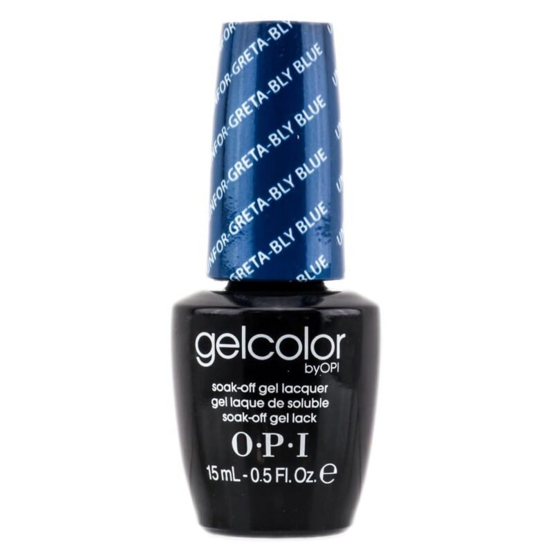 GelColor Gel Nail Polish, Unfor-Greta-bly Blue(G24), Nail Polish, 15ml/0.5 fl oz