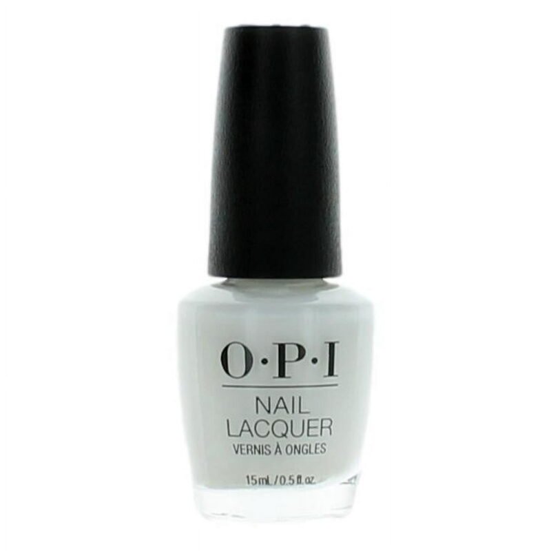 OPI Nail Lacquer, Alpine Snow(L00), Nail Polish, 15ml/0.5 fl oz