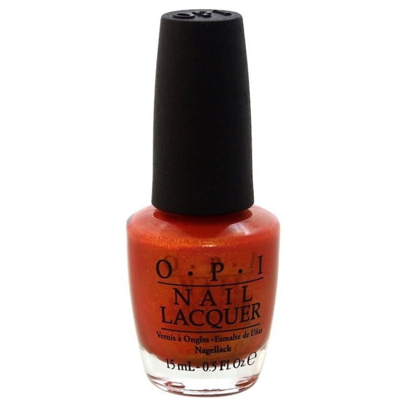 OPI Nail Lacquer, Go With The Lava Flow(H69), Nail Polish, 15ml/0.5 fl oz