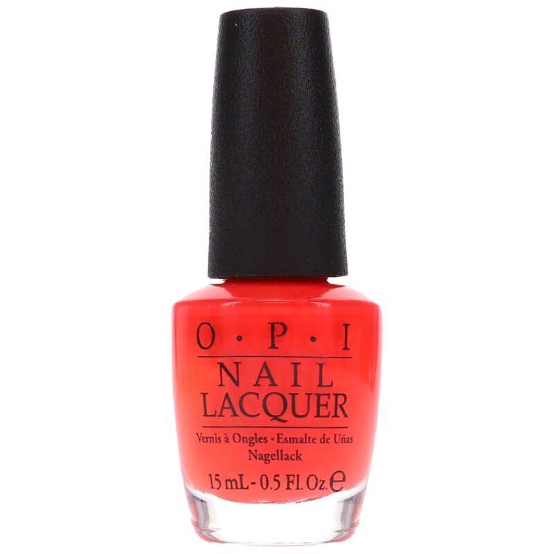 OPI Nail Lacquer, I Eat Mainely Lobster(T30), Nail Polish, 15ml/0.5 fl oz