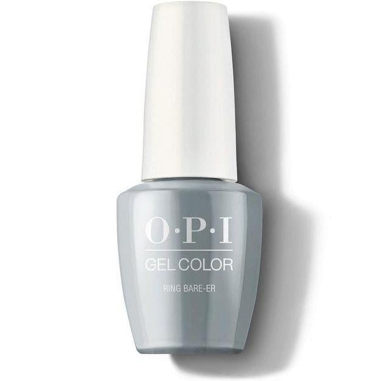 OPI Gel Color Gel Nail Polish, Ring Bare-Er(SH6), Nail Polish, 15ml/0.5 fl oz