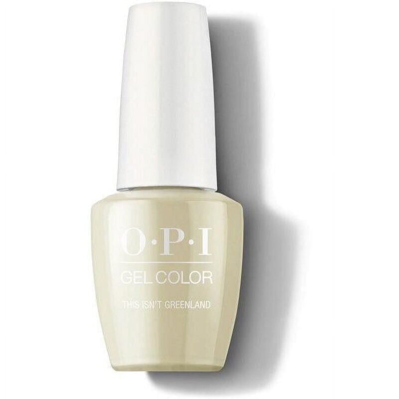 OPI Gel Color Gel Nail Polish, This Isn't Greenland(I58), Nail Polish, 15ml/0.5 fl oz