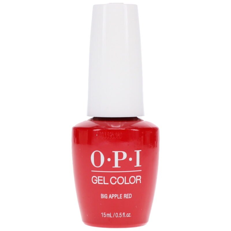 OPI GelColor Gel Nail Polish, Big Apple Red, 0.5 Oz