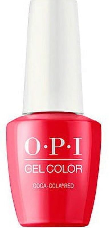 OPI GelColor Gel Nail Polish, Coca-Cola Red, 0.5 Fl Oz