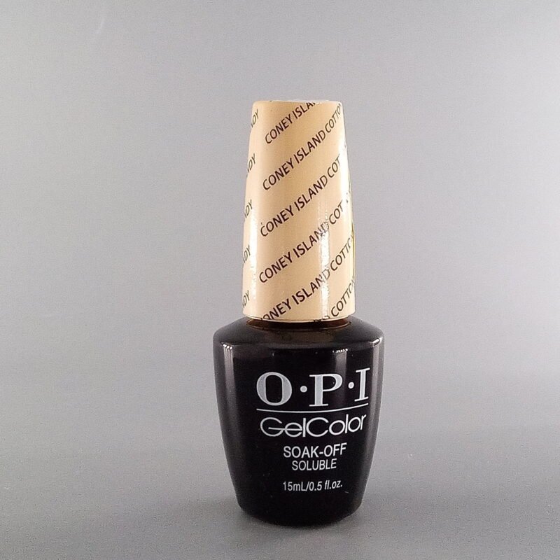 OPI GelColor Gel Nail Polish, Coney Island Cotton Candy(L12), Nail Polish, 15ml/0.5 fl oz