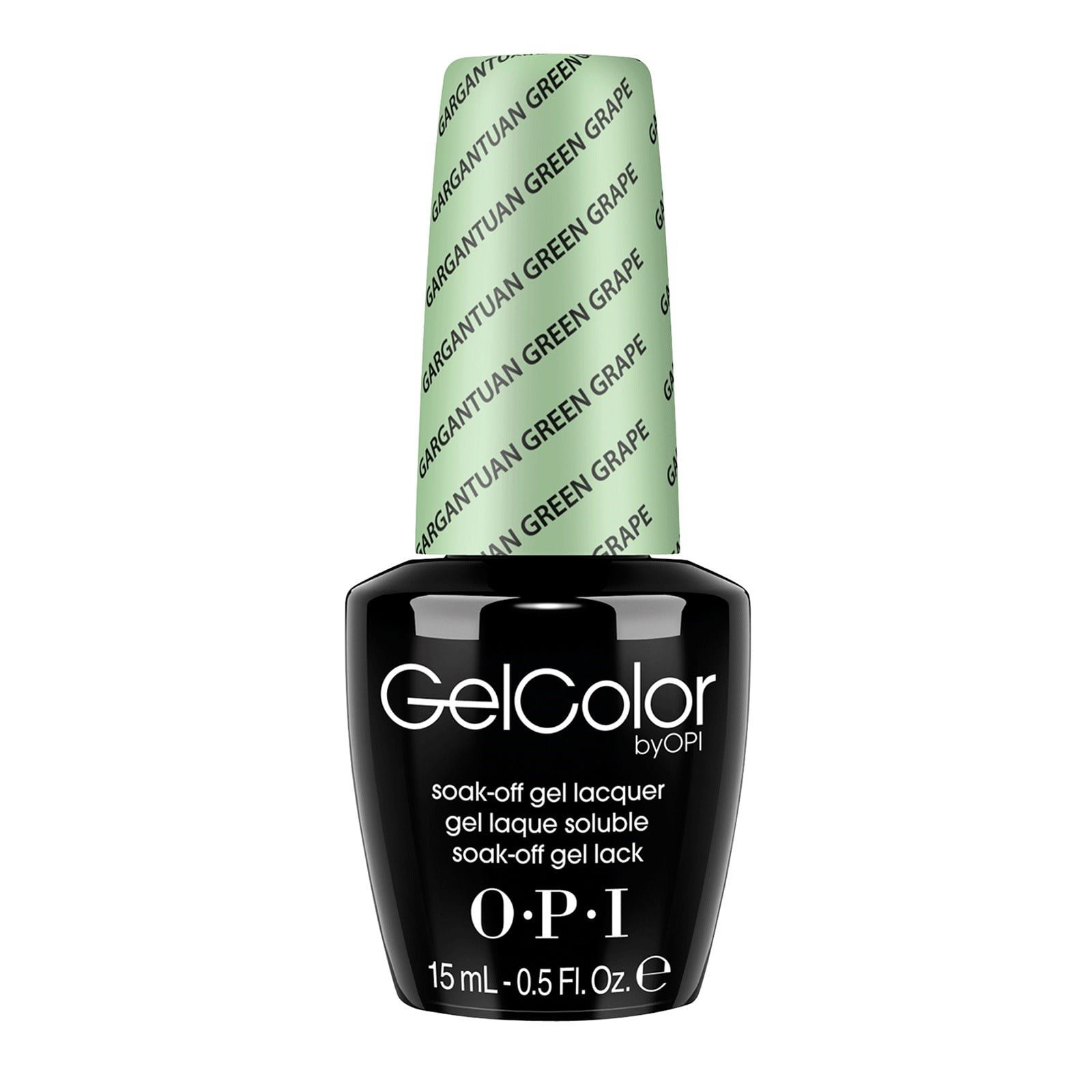 OPI GelColor Gel Nail Polish, Gargantuan Green Grape, 0.5 Fl Oz