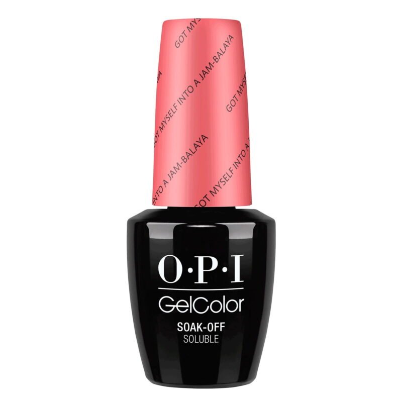 OPI GelColor Gel Nail Polish, Got Myself Into A Jam-balaya, 0.5 Fl Oz