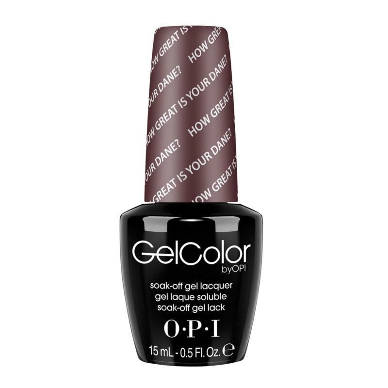 OPI GelColor Gel Nail Polish, How Great is Your Dane?, 0.5 Fl Oz