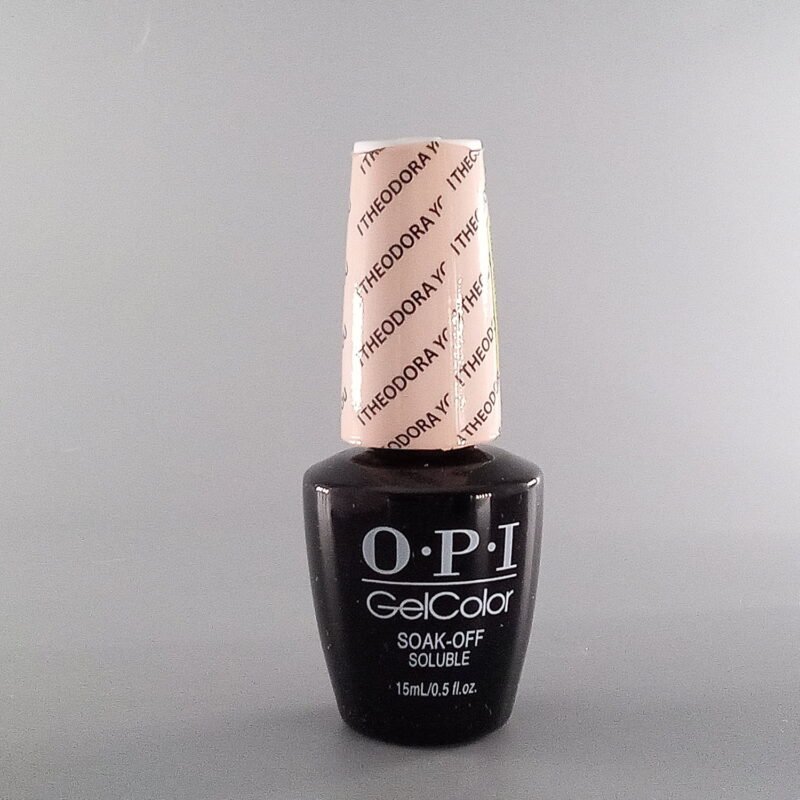 OPI GelColor Gel Nail Polish, I Theodora you(T61), Nail Polish, 15ml/0.5 fl oz
