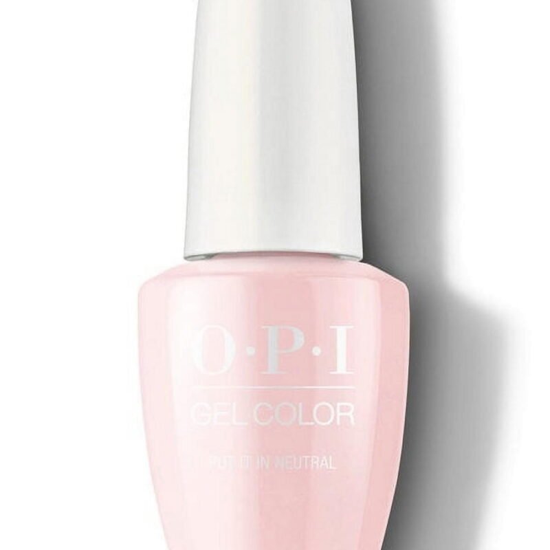 OPI GelColor Gel Nail Polish Mini - Put It In Neutral - 0.25 Fl Oz - GCT65B