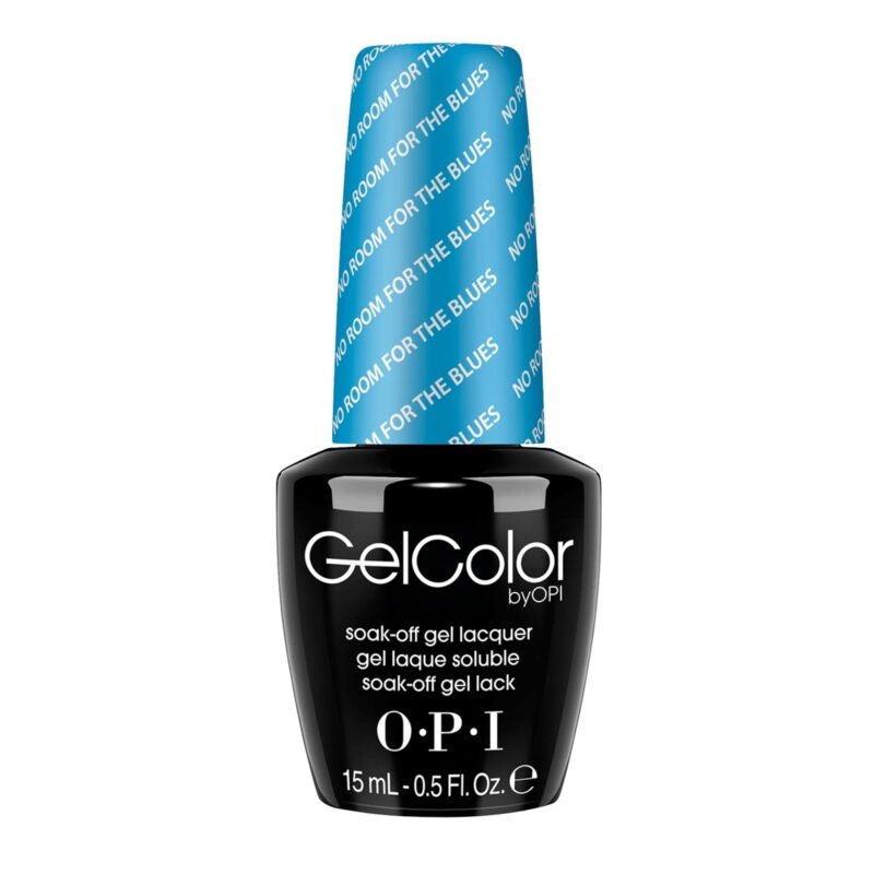 OPI GelColor Gel Nail Polish, No Room for the Blues, 0.5 Fl Oz