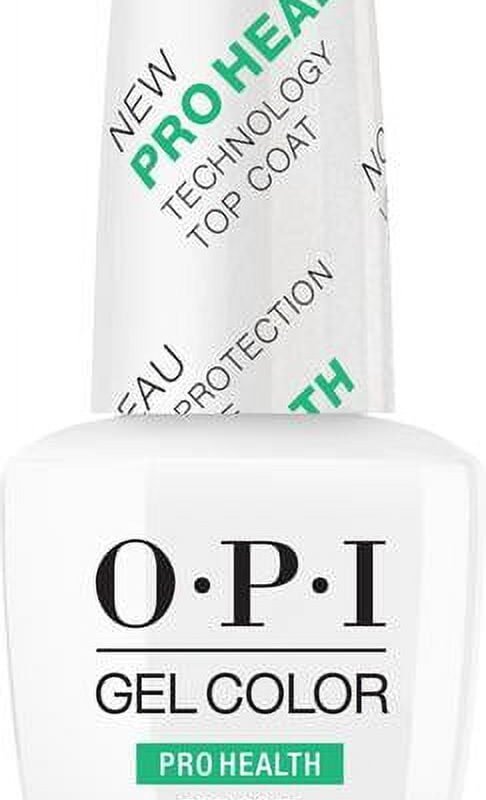 OPI GelColor Gel Nail Polish, Pro Health Top Coat, 0.5 Oz