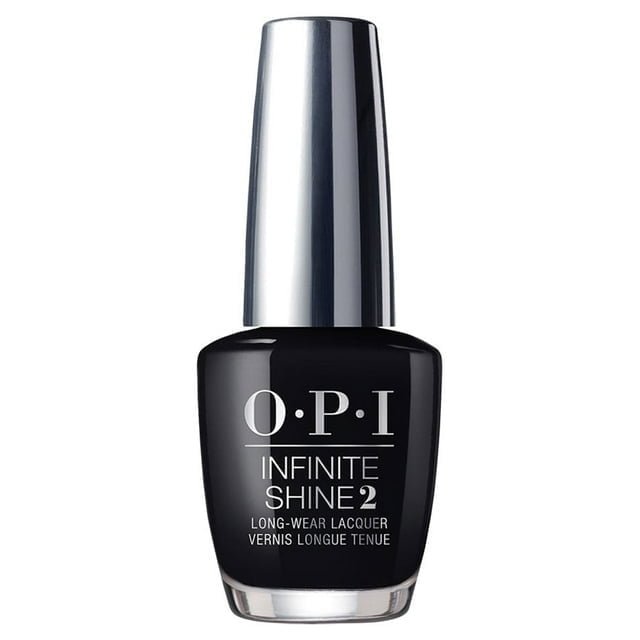 OPI Infinite Shine 2 OPI Nail Lacquer, Black Onyx (T02), Nail Polish, 15ml/0.5 fl oz, 2Packs