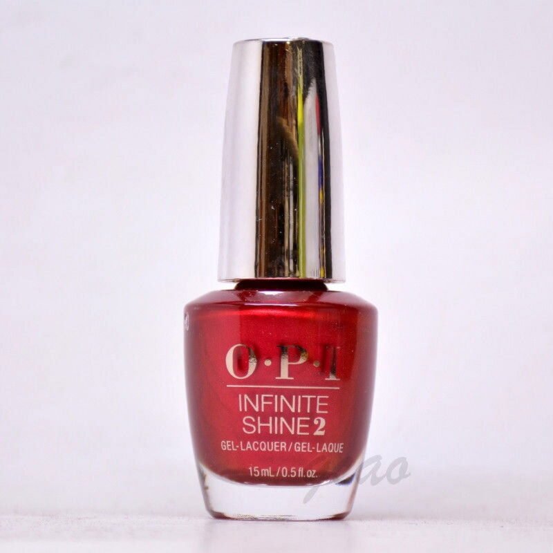 OPI Infinite Shine 2 OPI Nail Lacquer, Red Heads Ahead(U13), Nail Polish, 15ml/0.5 fl oz