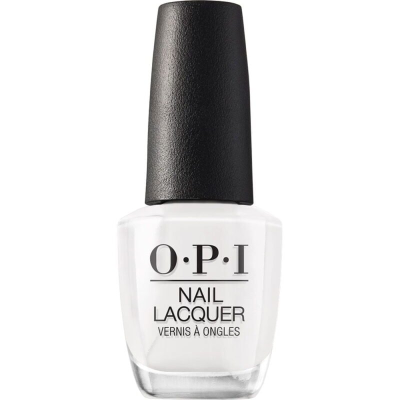 OPI OPI Nail Lacquer, Alpine Snow, Nail Polish, 0.5 fl oz