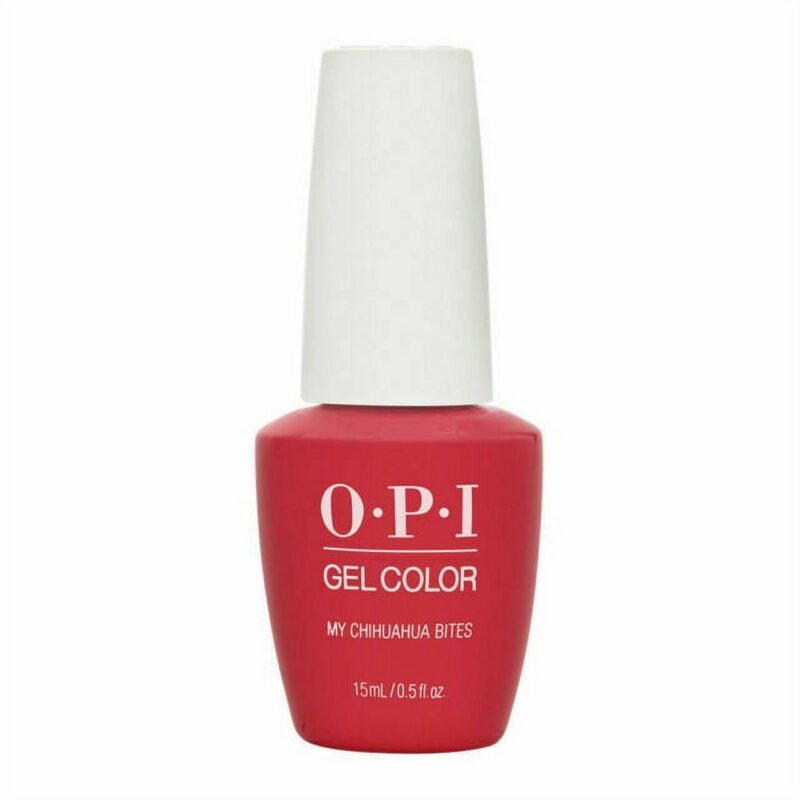 OPI- Nail Lacquer-GelColor - -My Chihuahua Bites - .5 FL OZ