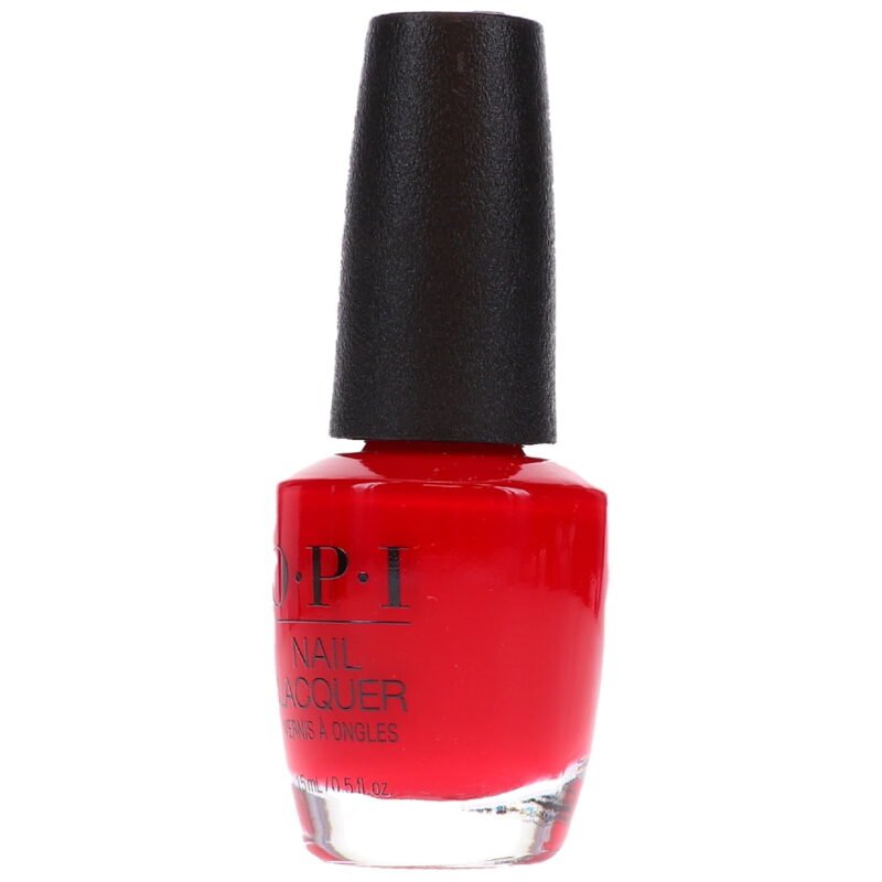 OPI Nail Lacquer Quick Dry Nail Polish,0.5 Oz, Big Apple Red