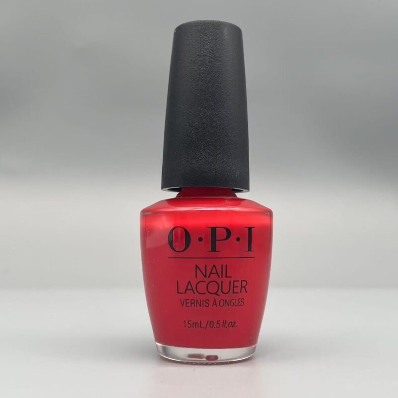 OPI Nail Lacquer Quick Dry Nail Polish,0.5 Oz, Big Apple Red