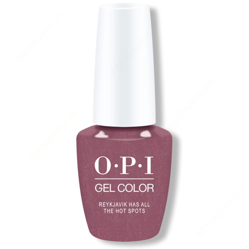 Opi Gel Color Soak-off Gel Lacquer - Reykjavik Has All The Hot Nail Lacquer 15ml/0.5oz